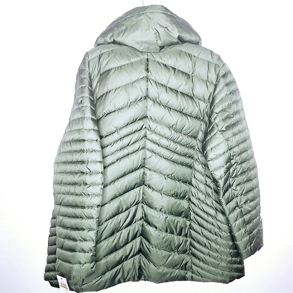 NWT Marc New York brand " Coquette Girl Puffer" Plus-size down mix puffer coat. - Picture 2 of 12